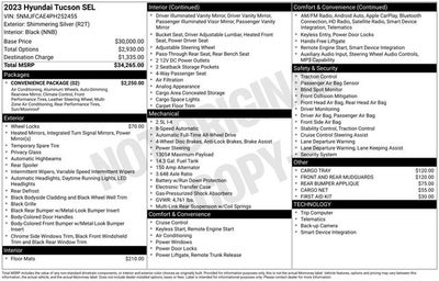 2023 Hyundai Tucson SEL