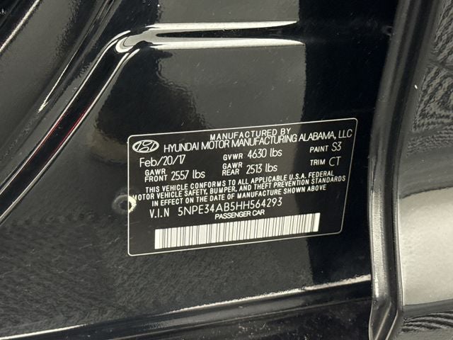 2017 Hyundai Sonata Sport 2.0T