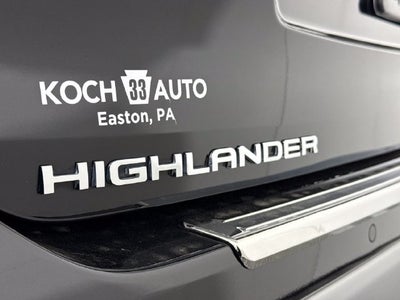 2021 Toyota Highlander Platinum