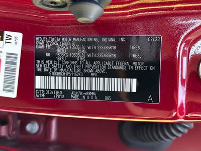 2023 Toyota Highlander Hybrid XLE