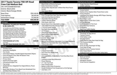 2017 Toyota Tacoma TRD Off-Road V6