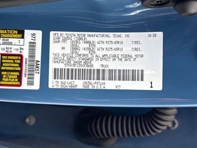 2021 Toyota Tundra Limited