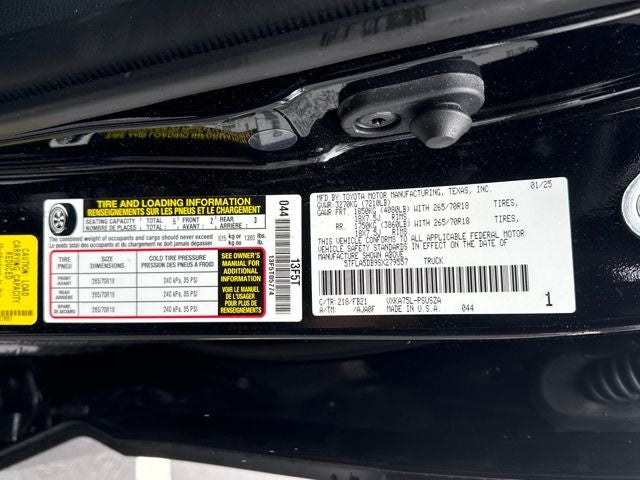 2025 Toyota Tundra SR5