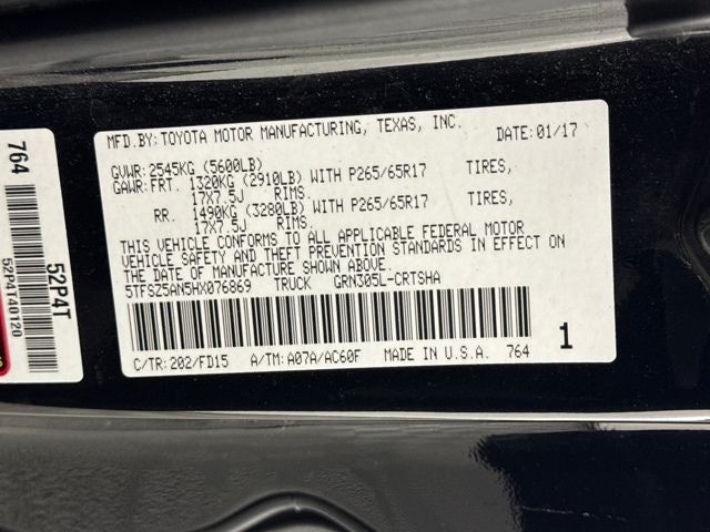 2017 Toyota Tacoma TRD Sport V6