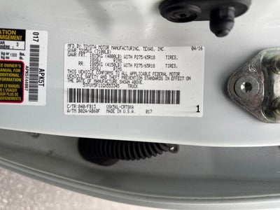 2016 Toyota Tundra SR5