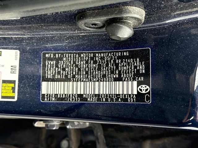 2021 Toyota Corolla LE