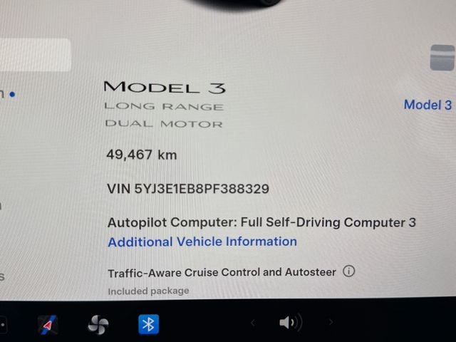 2023 Tesla Model 3 Long Range