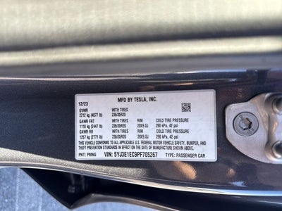 2023 Tesla Model 3 Performance