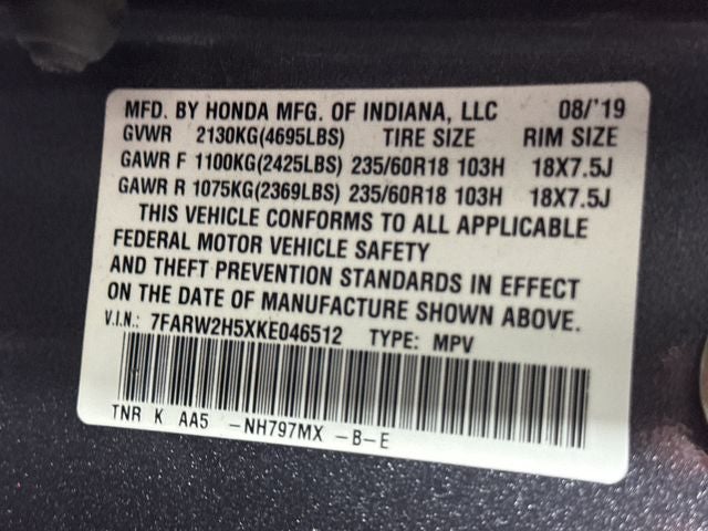 2019 Honda CR-V EX