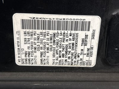 2014 Nissan Murano CrossCabriolet Base