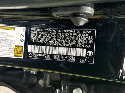 2025 Toyota Corolla Hybrid SE