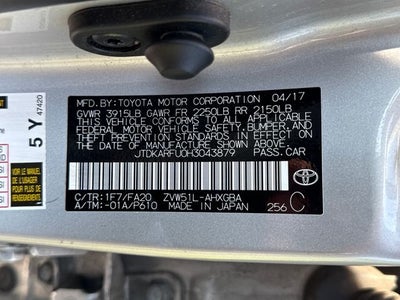 2017 Toyota Prius Three