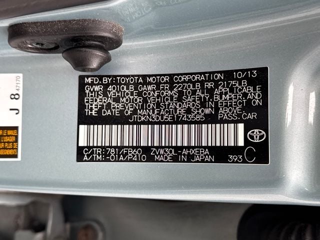 2014 Toyota Prius Three