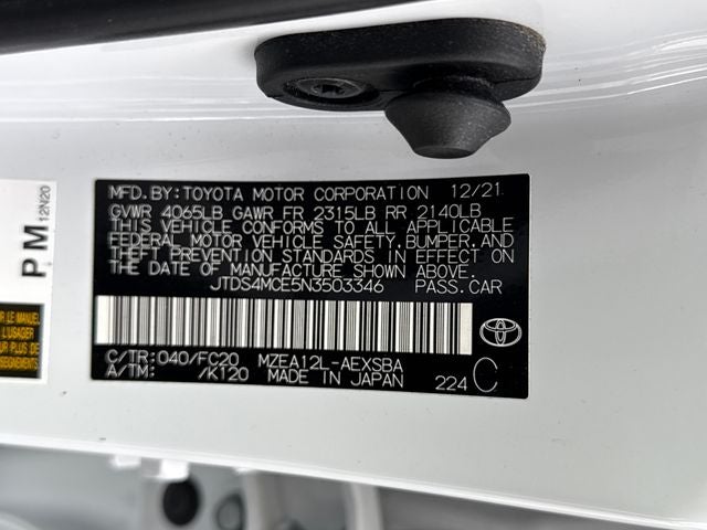 2022 Toyota Corolla SE