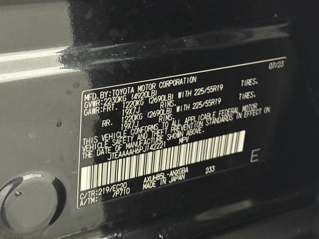 2023 Toyota Venza Nightshade