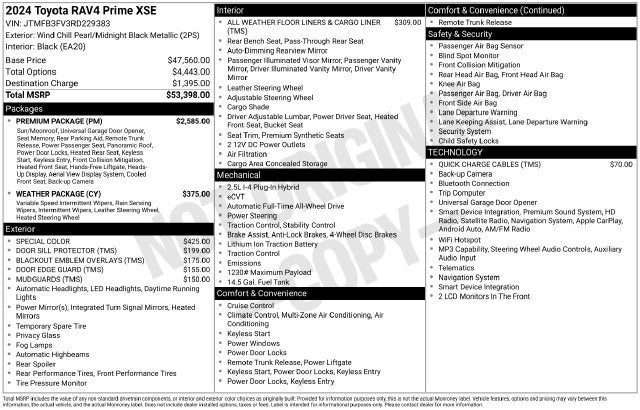 2024 Toyota RAV4 Prime XSE