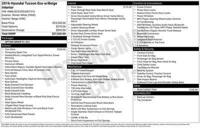 2016 Hyundai Tucson Eco