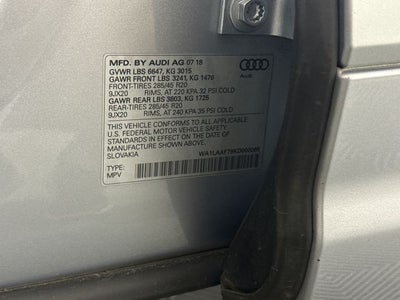 2019 Audi Q7 55 Premium Plus quattro