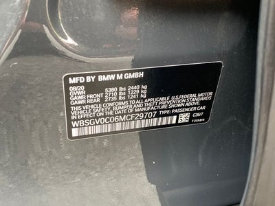 2021 BMW M8 Base