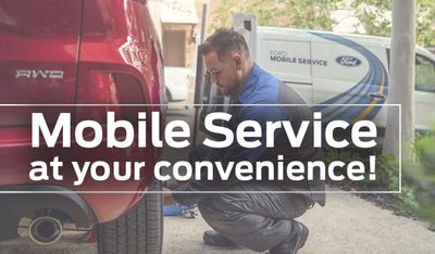 OUR MOBILE SERVICE TEAM WILL COME TO YOU TO TAKE CARE OF YOUR VEHICLE NEEDS